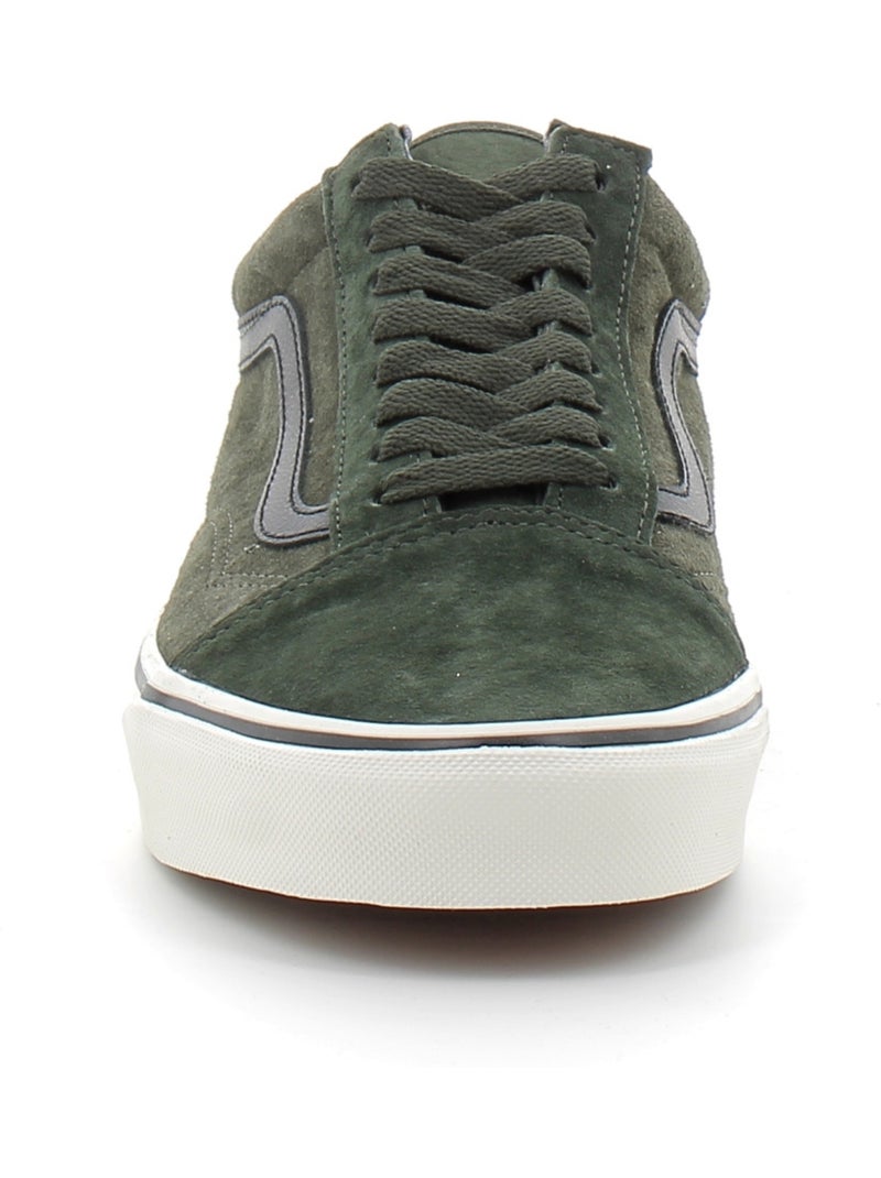 Baskets en Suede/cuir Vans Vert - Kiabi
