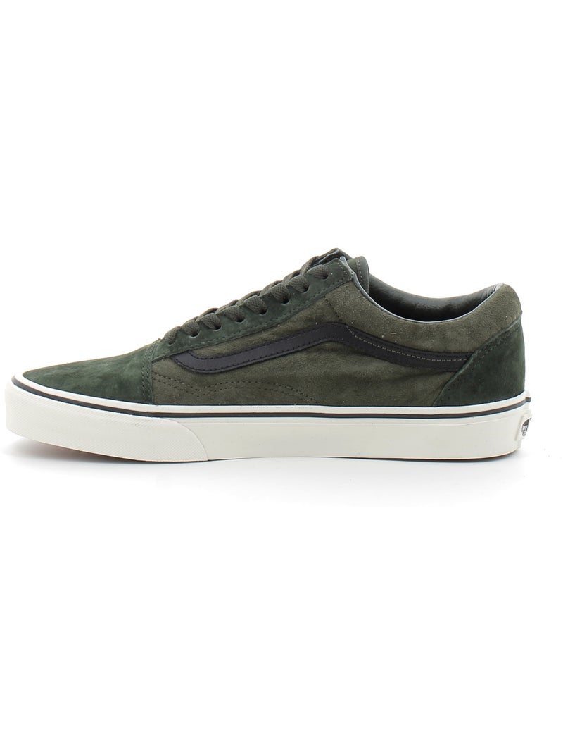 Baskets en Suede/cuir Vans Vert - Kiabi
