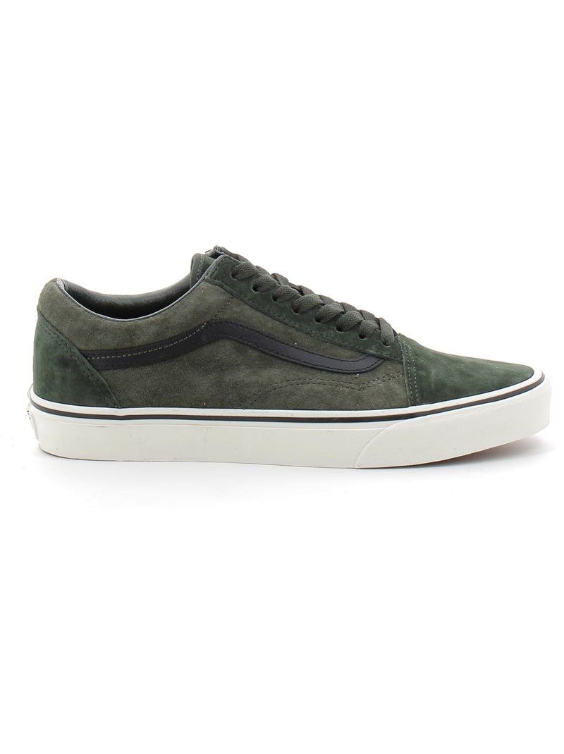 Baskets en Suede/cuir Vans Vert - Kiabi