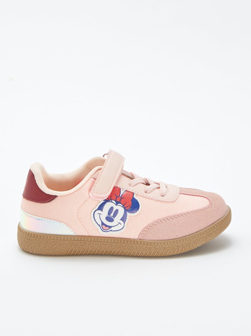 Baskets en suédine pailletée 'Minnie' 'Disney' ROSE - Kiabi