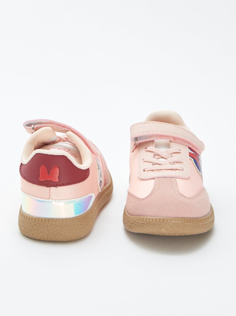 Baskets en suédine pailletée 'Minnie' 'Disney' ROSE - Kiabi
