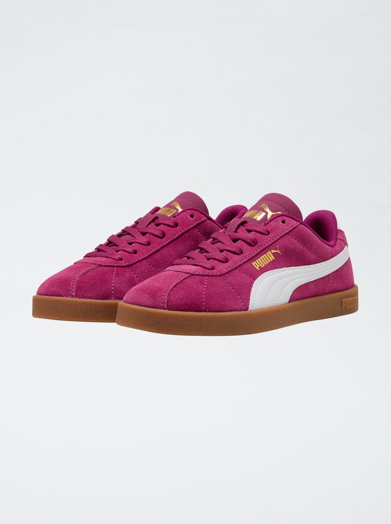 Baskets en suédine 'Puma' bicolore Rose - Kiabi
