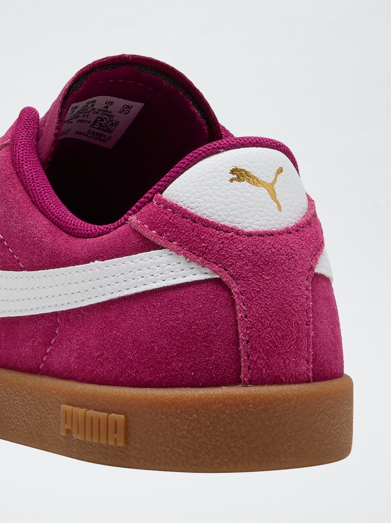 Baskets en suédine 'Puma' bicolore Rose - Kiabi