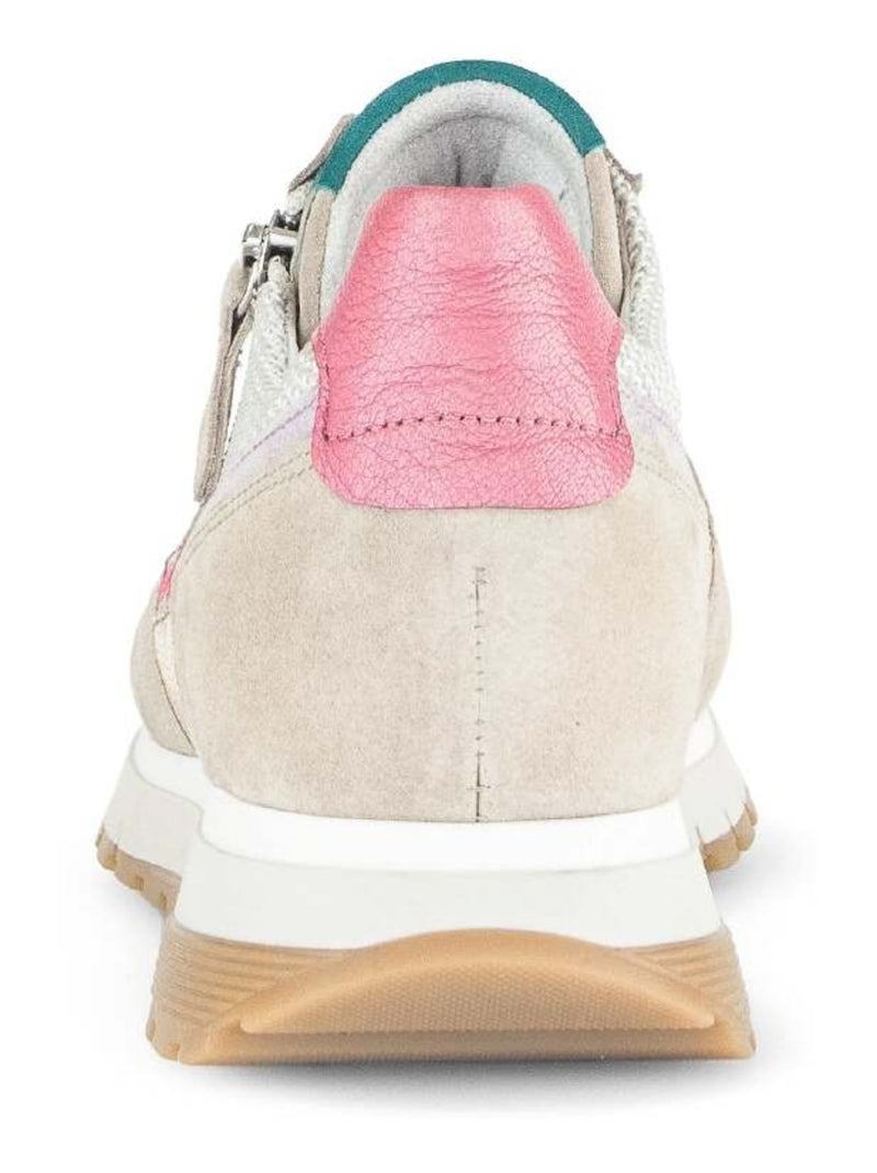 Baskets  en textile Beige - Kiabi