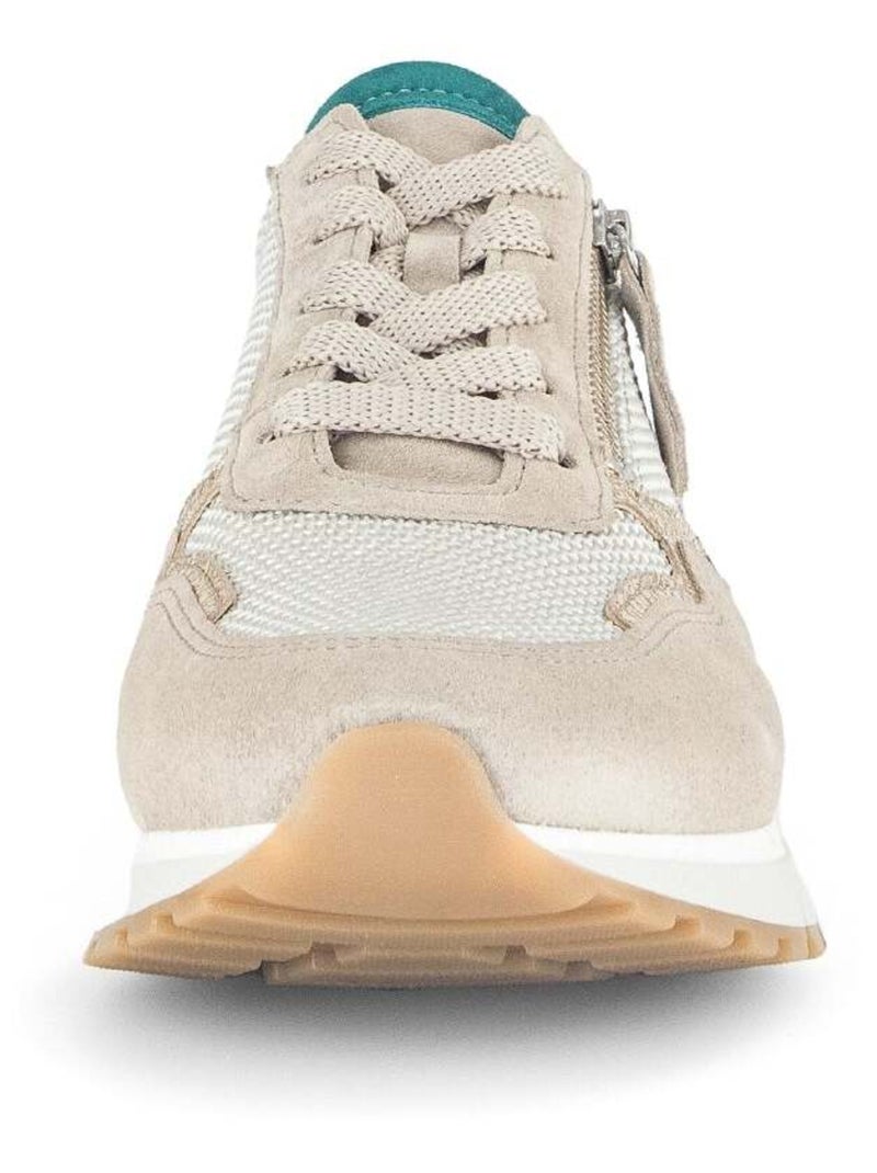 Baskets  en textile Beige - Kiabi