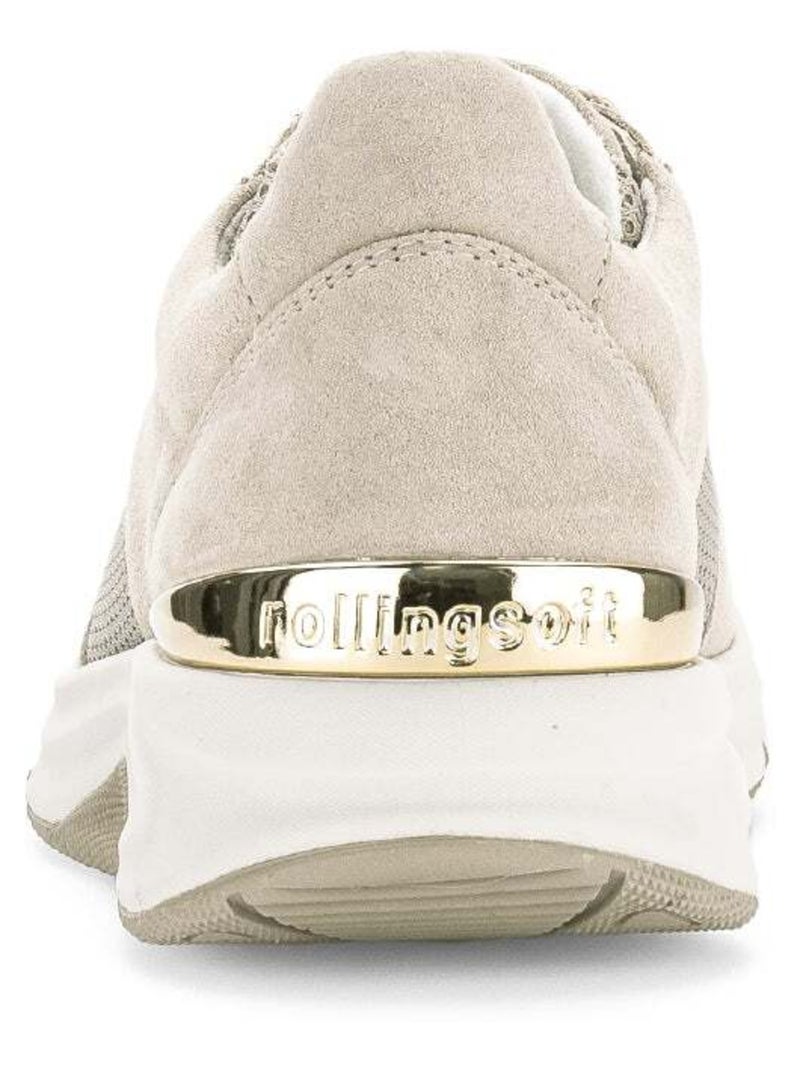 Baskets  en textile Beige - Kiabi