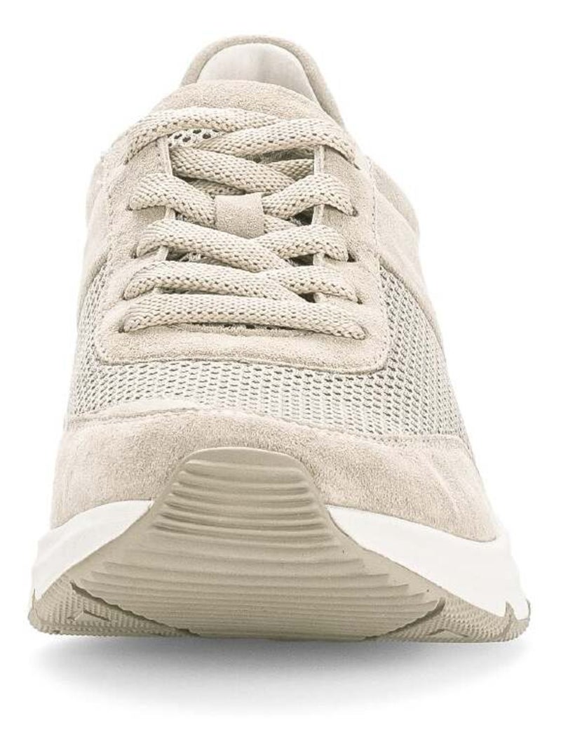 Baskets  en textile Beige - Kiabi