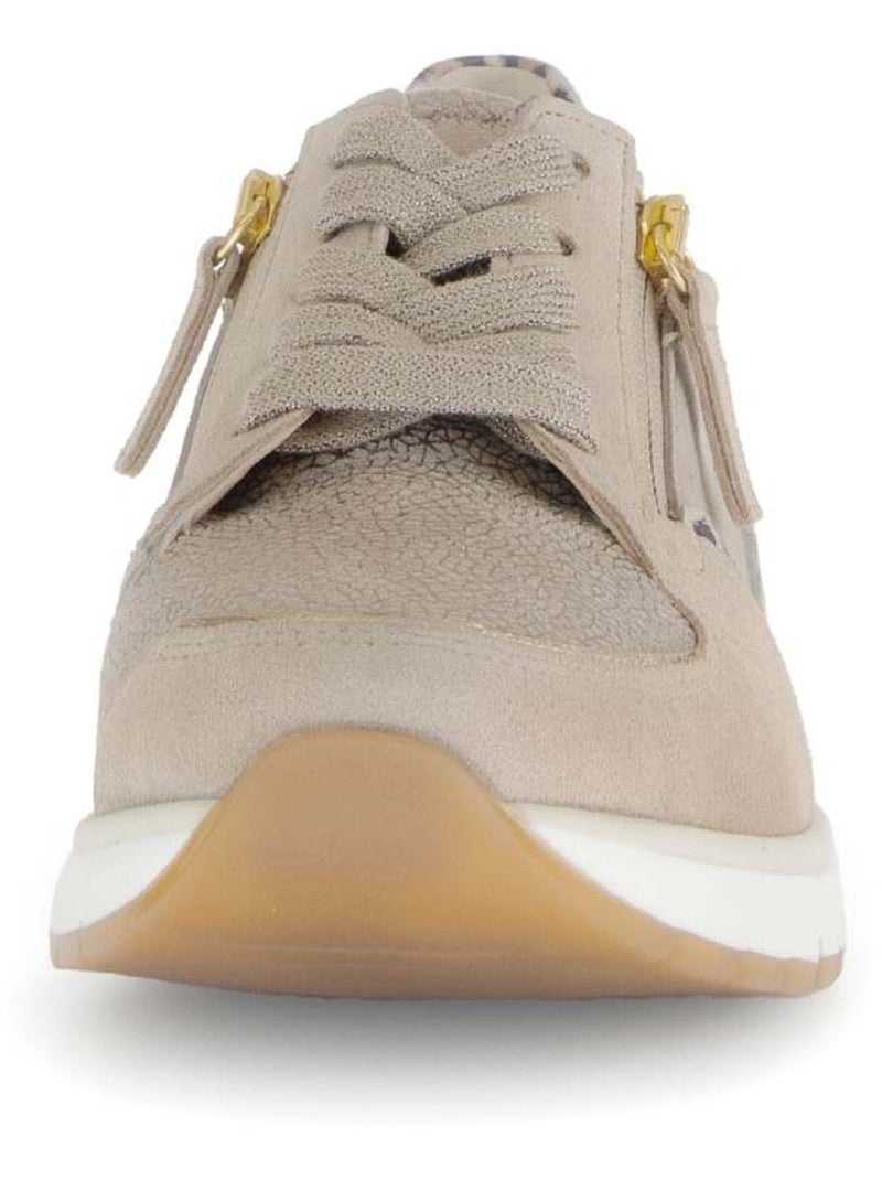 Baskets  en textile Beige - Kiabi