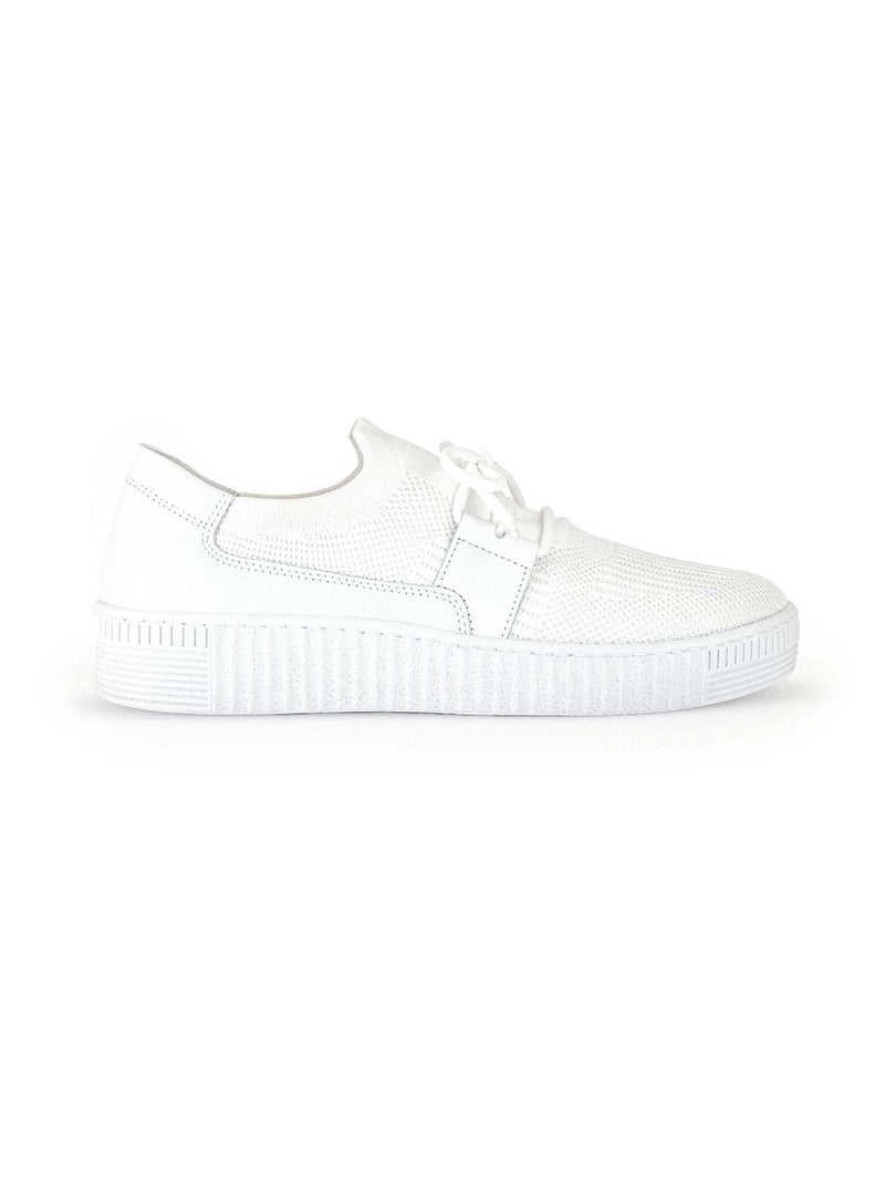 Baskets  en textile Blanc - Kiabi
