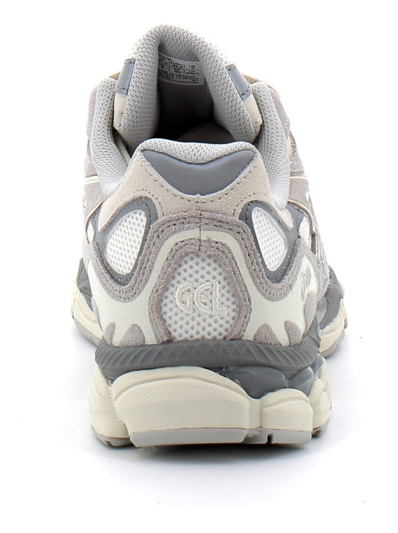 Baskets en Textile et Mesh Asics Blanc - Kiabi
