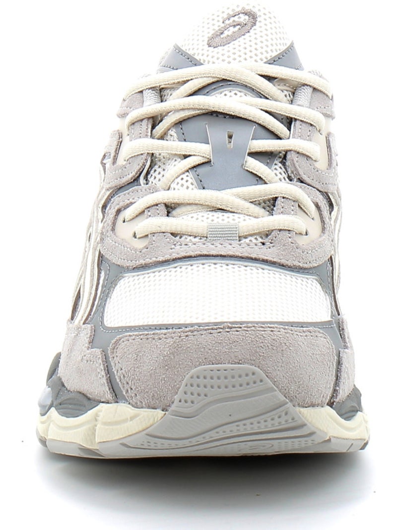 Baskets en textile et mesh asics Blanc - Kiabi