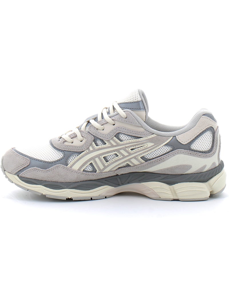 Baskets en textile et mesh asics Blanc - Kiabi