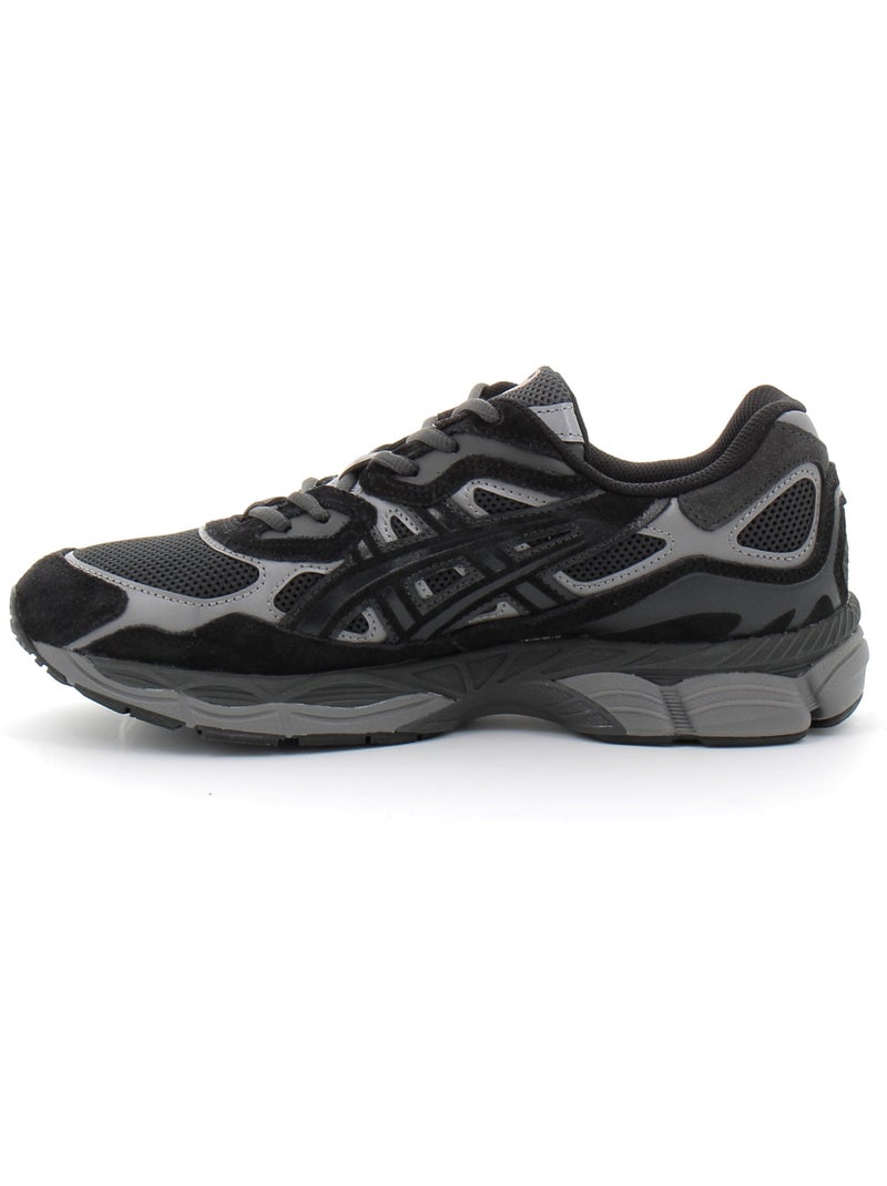 Baskets en textile et mesh asics Gris - Kiabi