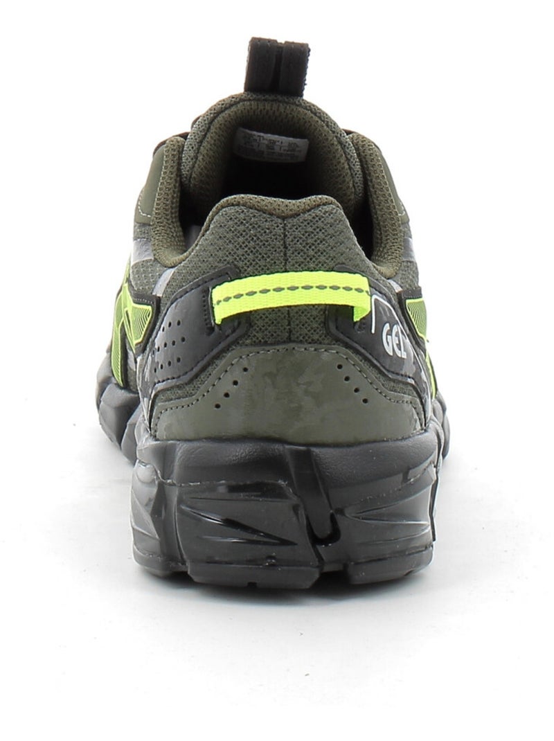 Baskets en Textile et Mesh Asics Kaki - Kiabi