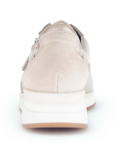 Baskets  en Textile et Nubuck (adaptées Hallux Valgus) - Kiabi