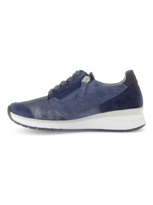 Baskets  en Textile et Nubuck (adaptées Hallux Valgus) - Kiabi