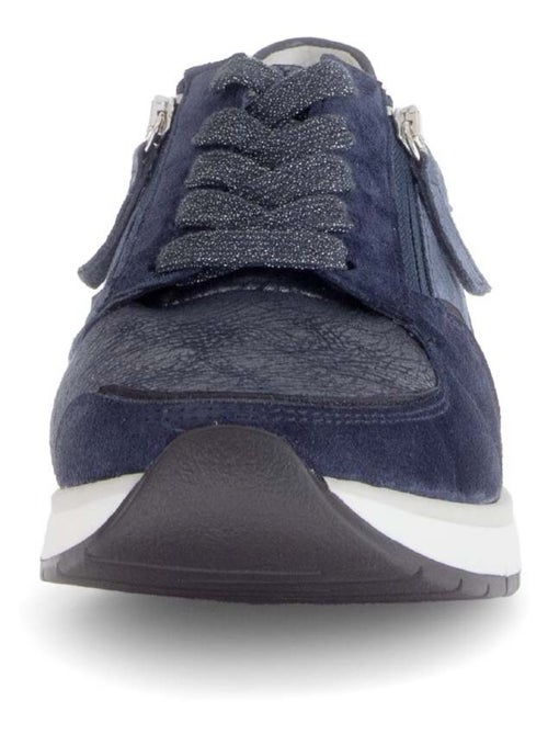 Baskets  en Textile et Nubuck (adaptées Hallux Valgus) - Kiabi