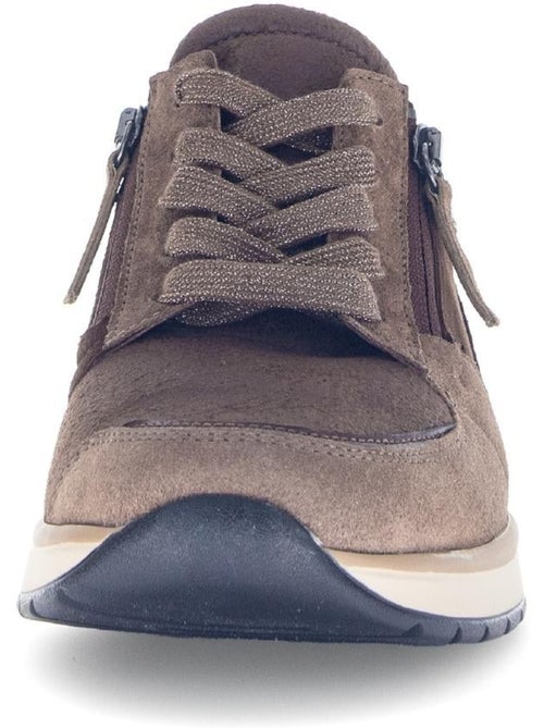 Baskets en Textile et Nubuck (adaptées Hallux Valgus) - Kiabi Baskets en Textile et Nubuck (adaptées Hallux Valgus) - Kiabi
