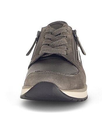 Baskets en Textile et Nubuck (adaptées Hallux Valgus)