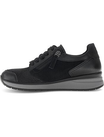 Baskets en Textile et Nubuck (adaptées Hallux Valgus)