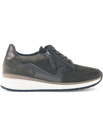 Baskets en Textile et Nubuck (adaptées Hallux Valgus)