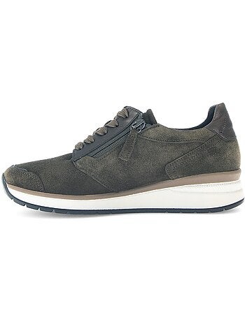 Baskets en Textile et Nubuck (adaptées Hallux Valgus)
