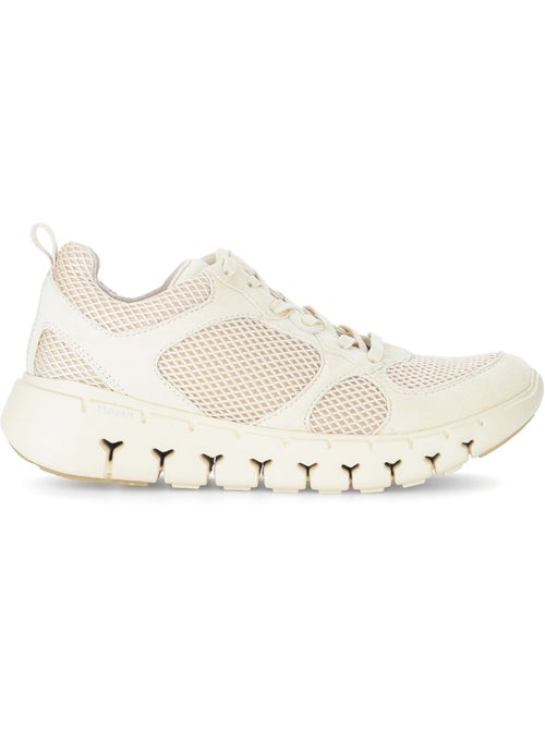 Baskets  en textile et nubuck - Kiabi