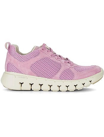 Baskets en textile et nubuck