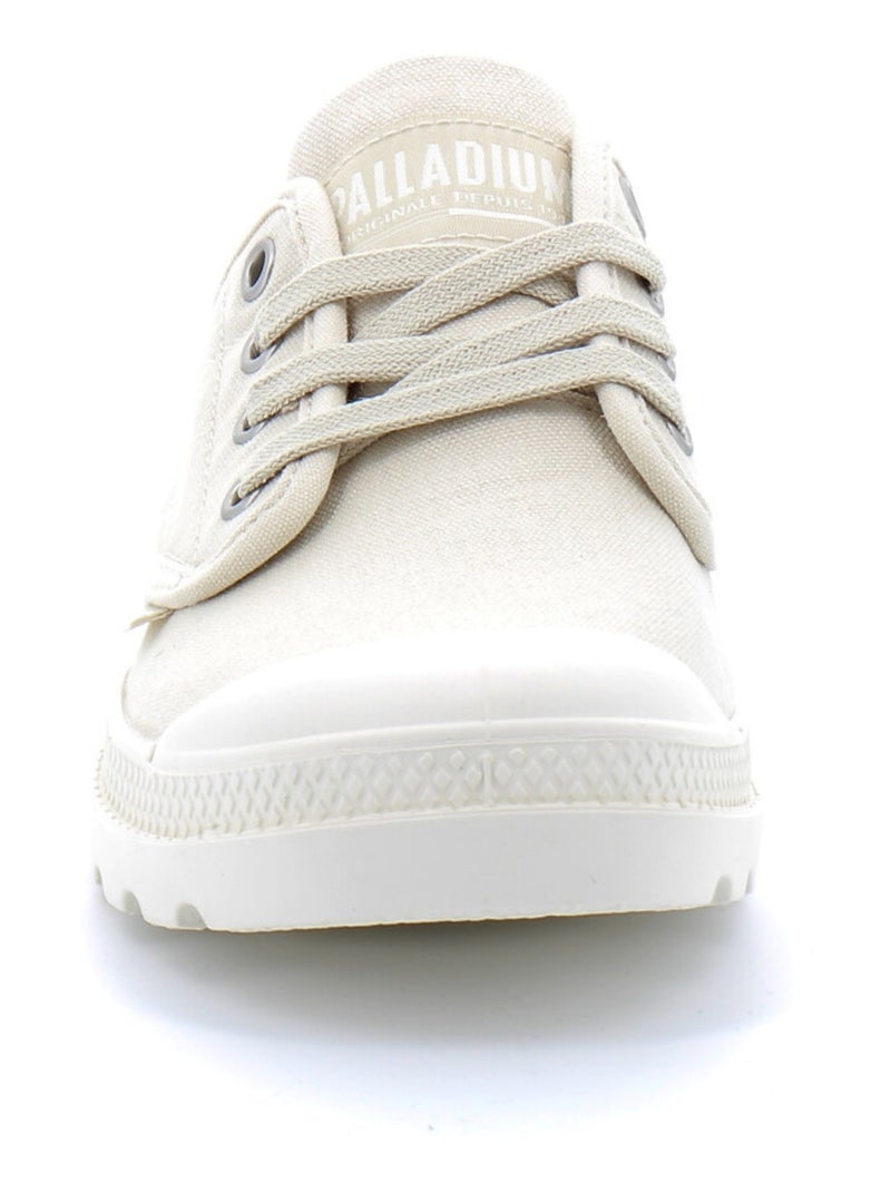 Baskets en Textile Palladium Beige - Kiabi