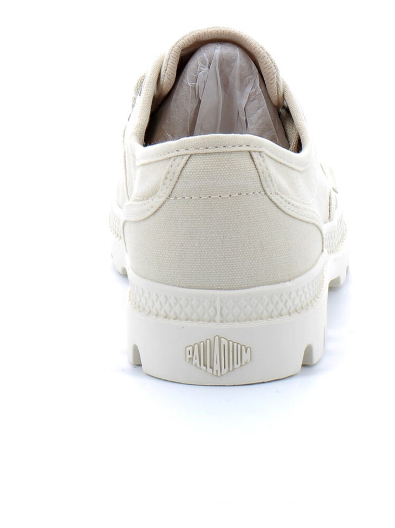 Baskets en Textile Palladium Beige - Kiabi