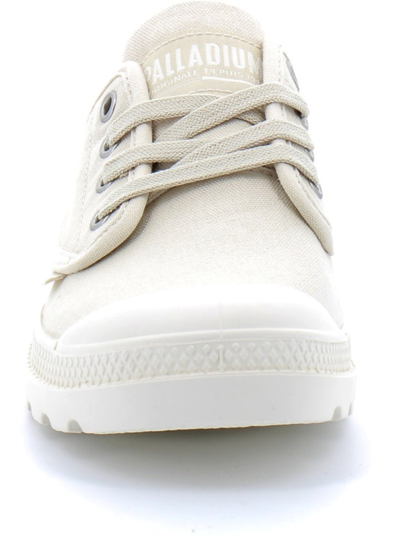 Baskets en Textile Palladium Beige - Kiabi