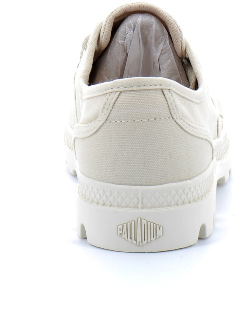 Baskets en Textile Palladium Beige - Kiabi