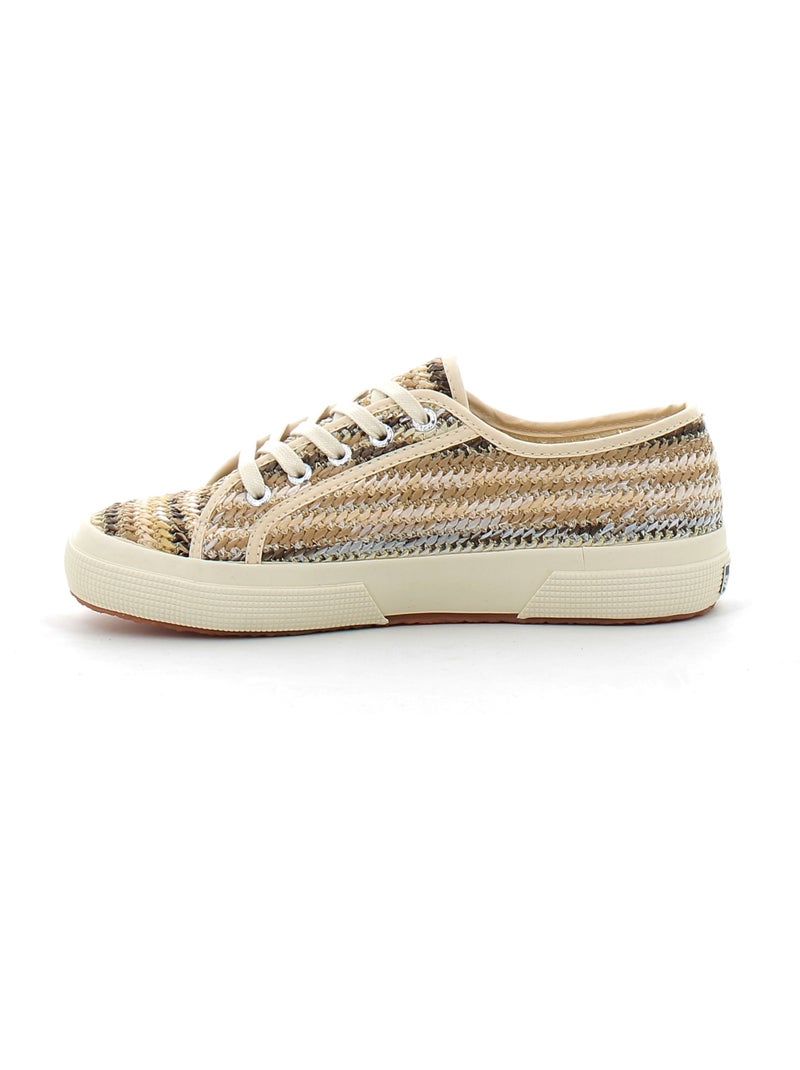 Baskets en Textile Superga Beige - Kiabi