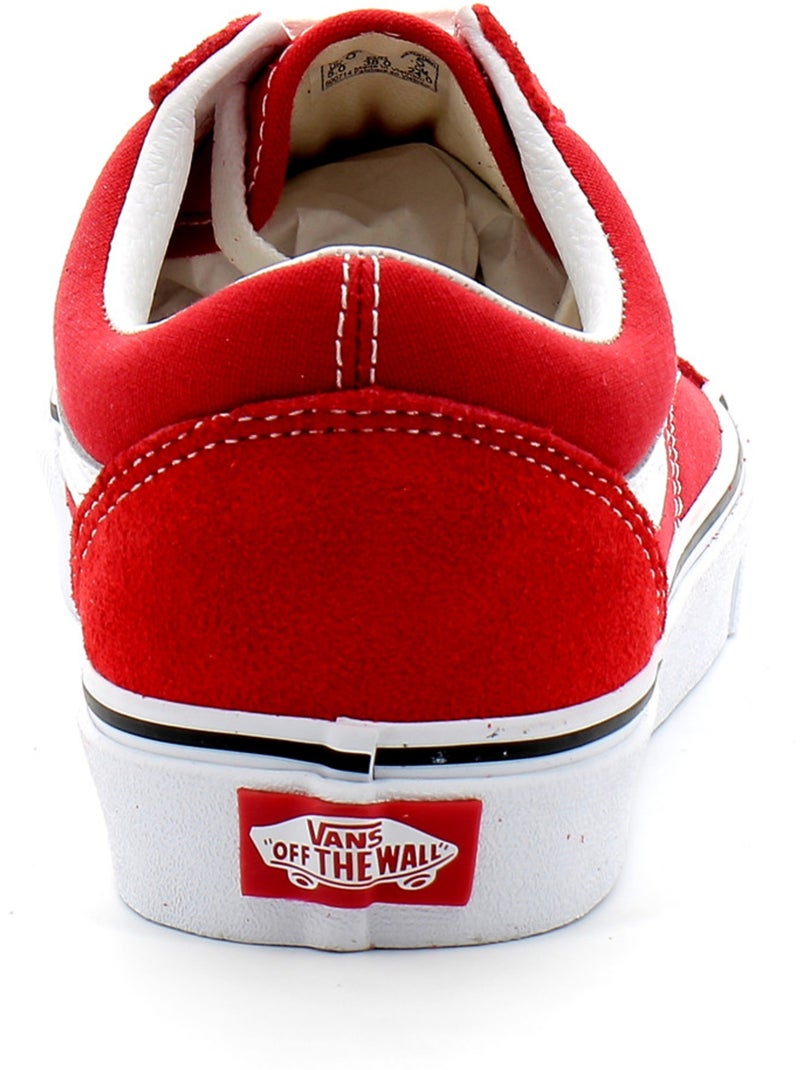 Baskets en Textile Vans Rouge - Kiabi