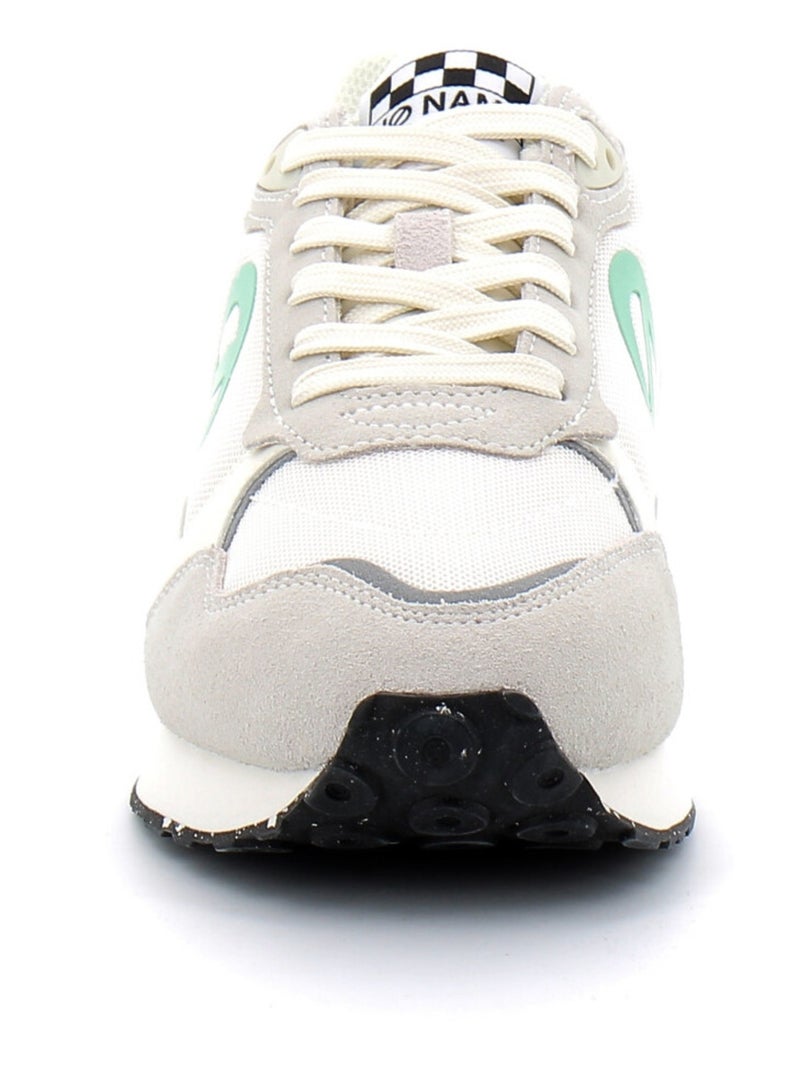 Baskets en Textile/syntetic no Name Blanc - Kiabi