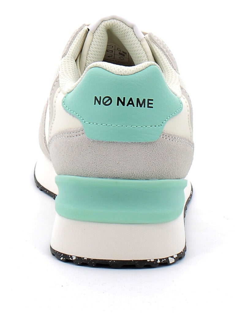 Baskets en Textile/syntetic no Name Blanc - Kiabi