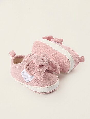 Baskets en Tissu avec Noeud