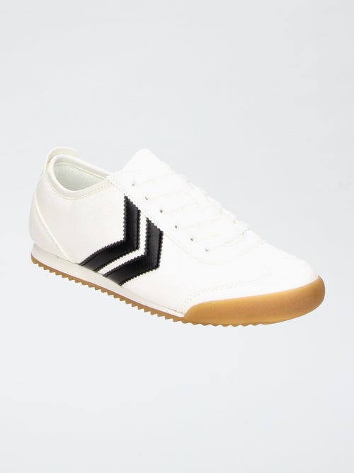 Baskets en tissu minimaliste - Kiabi