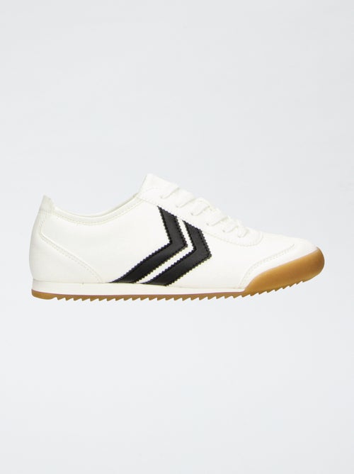 Baskets en tissu minimaliste - Kiabi