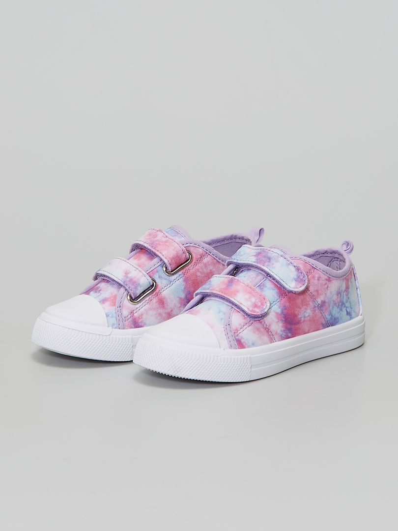 basket toile scratch fille