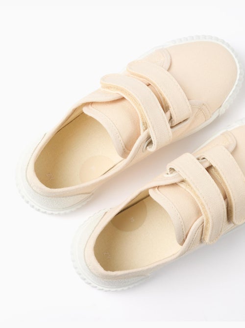 Baskets en toile à semelle antidérapante - Kiabi