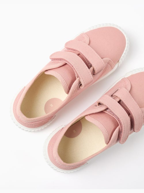 Baskets en toile à semelle antidérapante - Kiabi