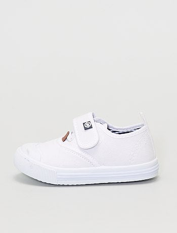 Baskets en toile à toile