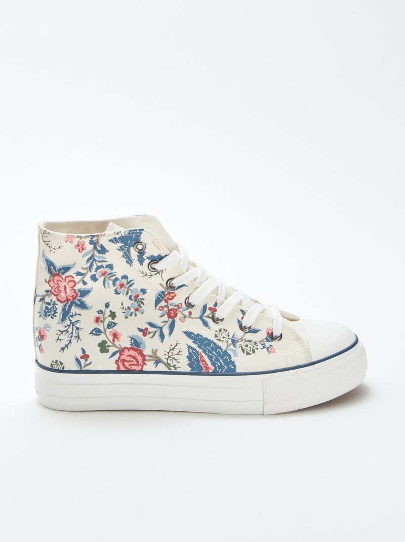 Baskets en toile BEIGE - Kiabi