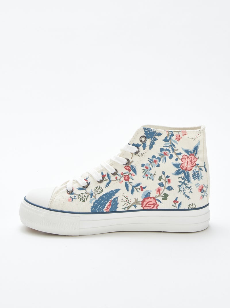 Baskets en toile BEIGE - Kiabi