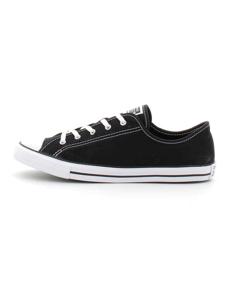 Baskets en Toile Converse Noir - Kiabi