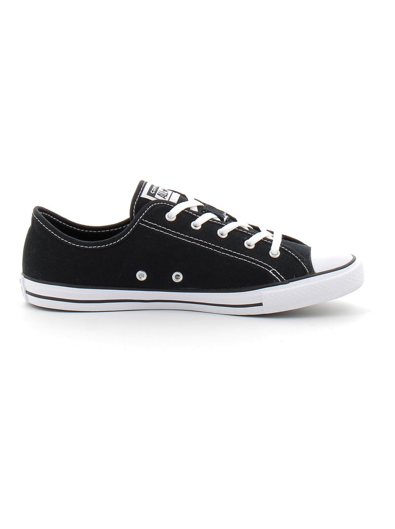 Baskets en Toile Converse Noir - Kiabi