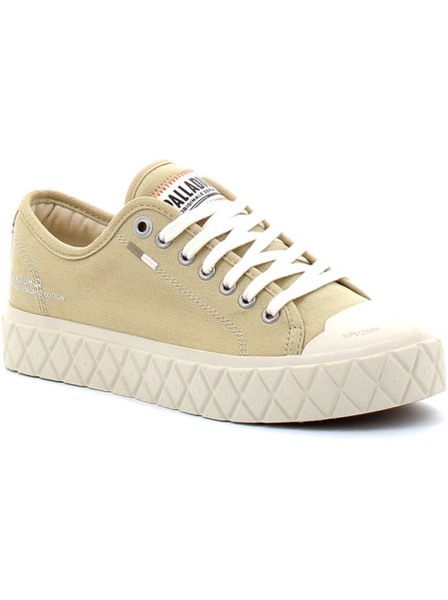 Baskets en Toile Coton Palladium - Kiabi