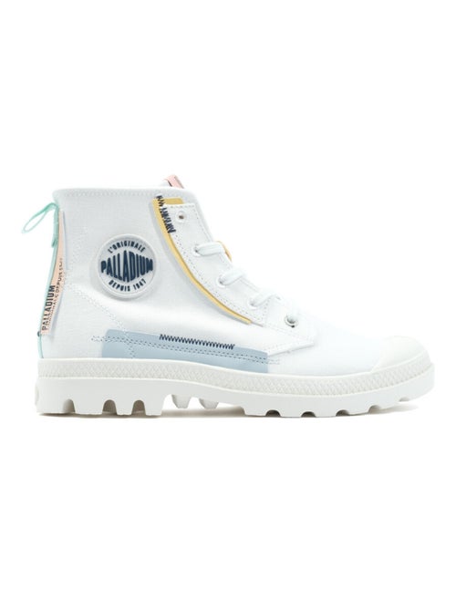 Baskets en Toile Coton Palladium - Kiabi