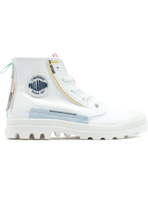 Baskets en Toile Coton Palladium - Kiabi